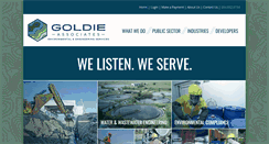 Desktop Screenshot of goldieassociates.com